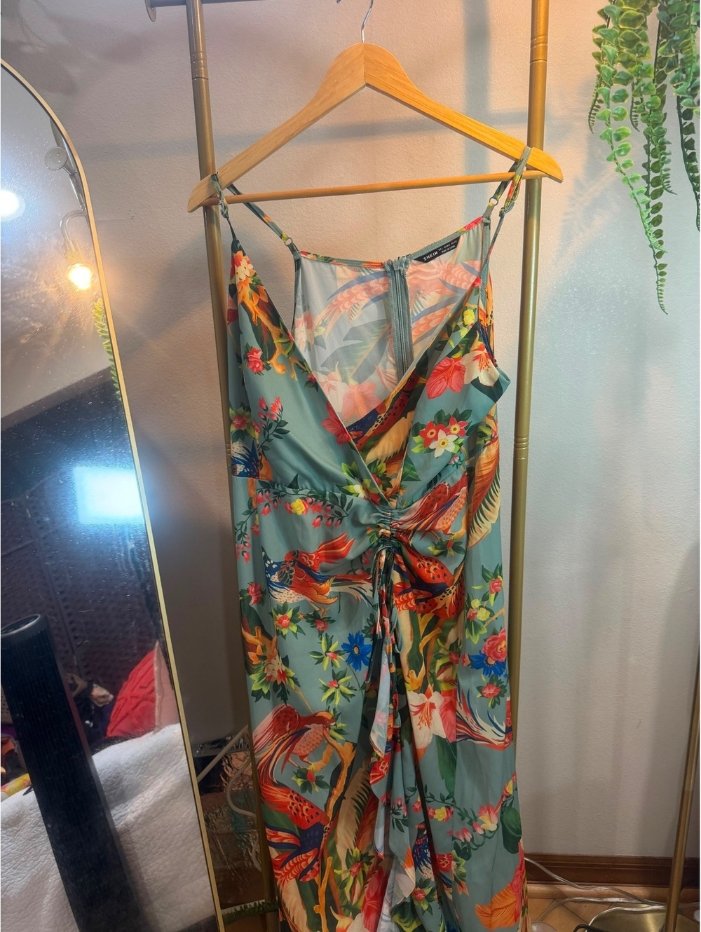 Size L floral summer dress Women